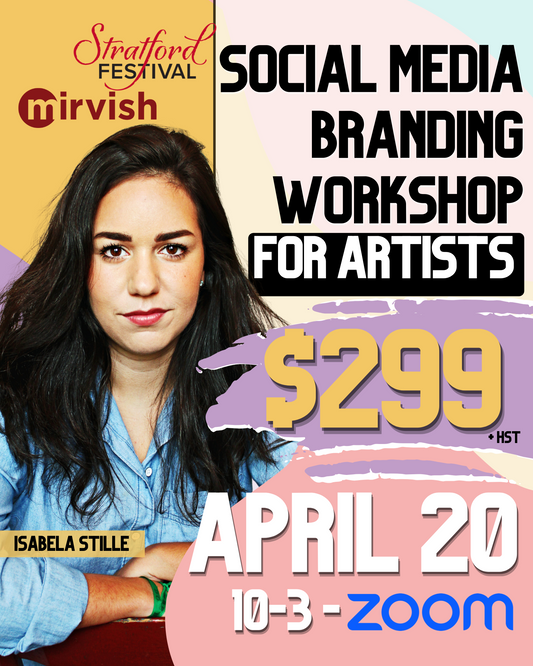 Social Media Branding 101 for Artists - April 20, 2024