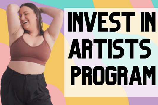 Pledge Your Support - Invest in Artists program