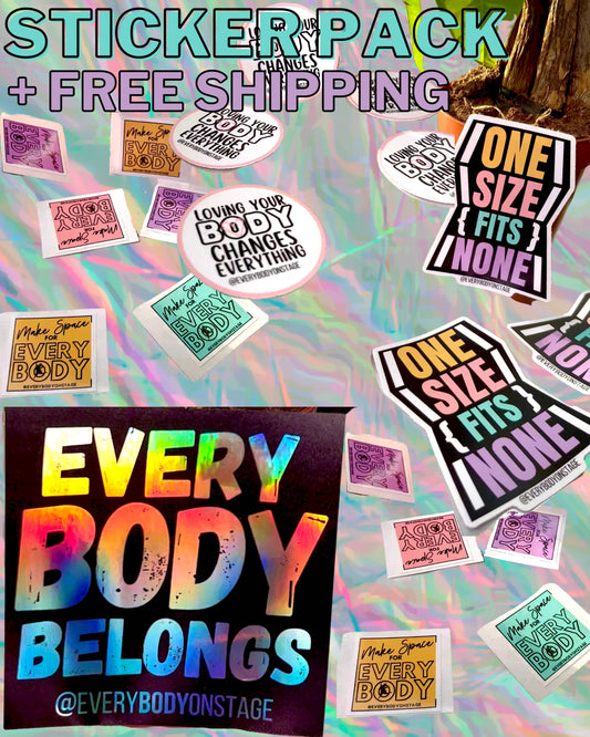 7 Sticker Pack + FREE Shipping